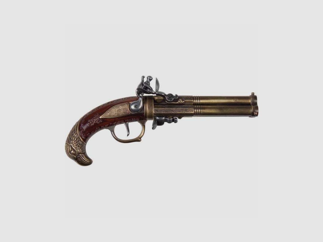 Haller decorative gun handle with eagle head