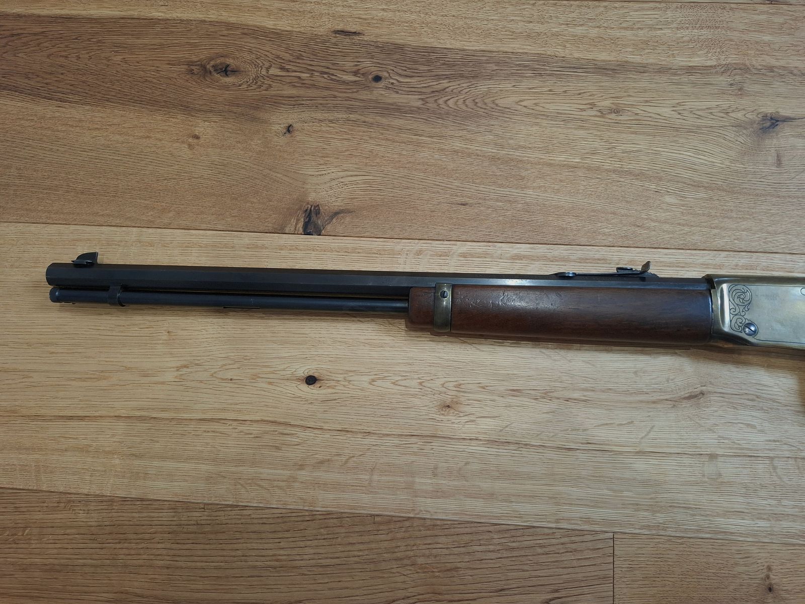 Unterhebelrepetierer Erma Buffalo EG 71 B - 50 Jahre Erma-Werke-Jubiläumswaffe .22lr