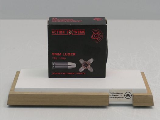 Geco Action Extreme 7.0g/108grs à20 9MM LUGER