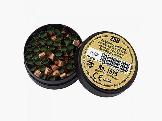 RWS 1075 capsulas de percusión 250 piezas