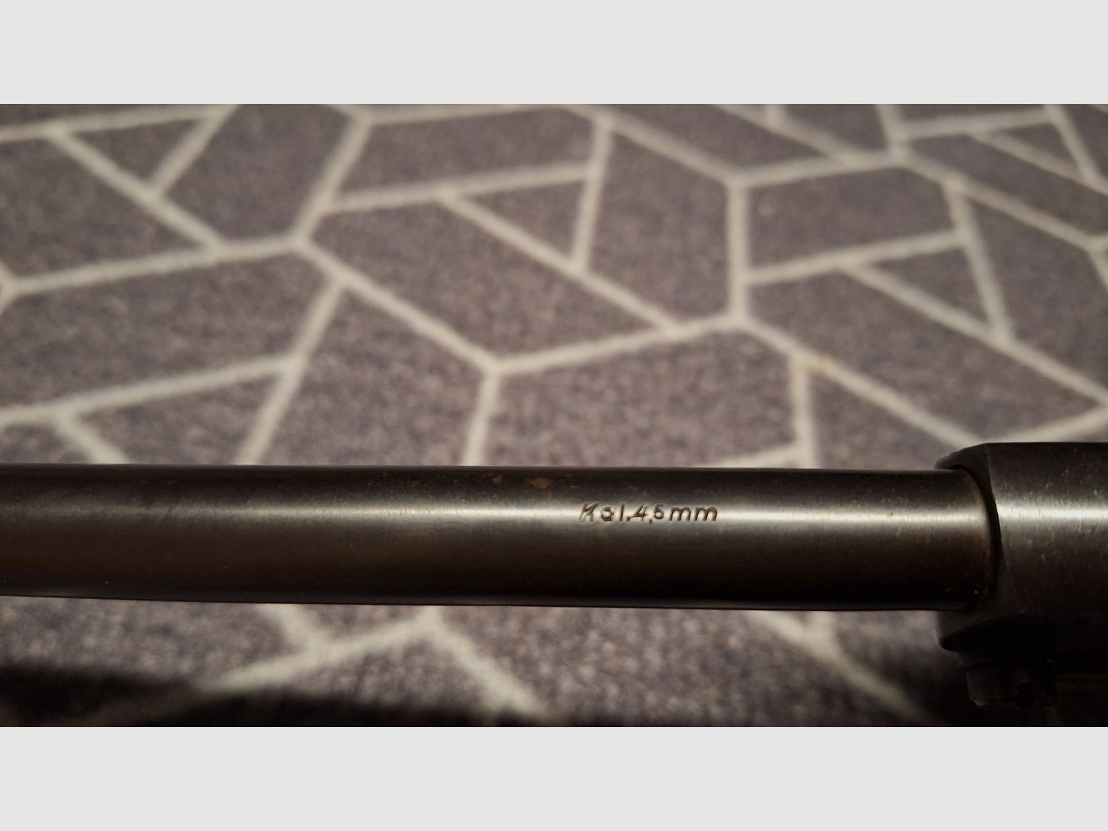 Rifle de aire modelo 303 Haenel Suhl ¡TOP estado de colección!