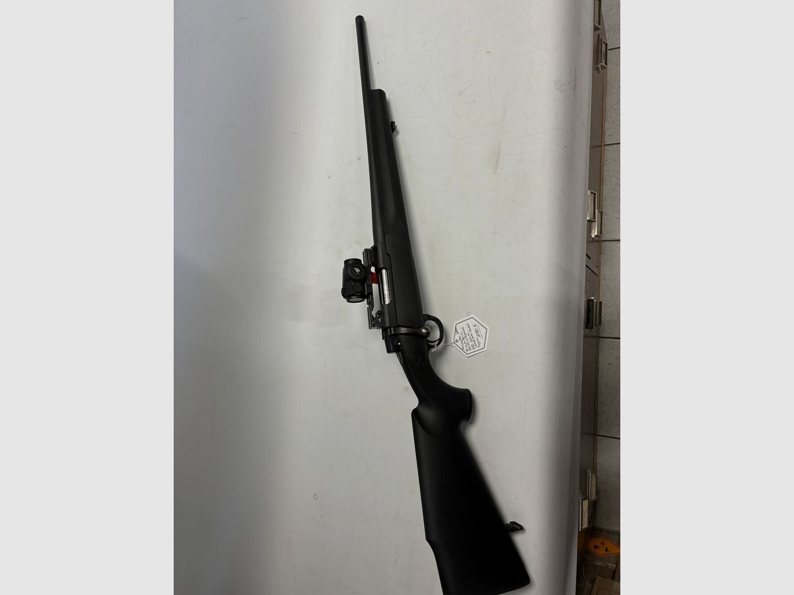 Mercury m.Synthetikschaft,EAW SM+Rotpunktvisier GPO Spectra