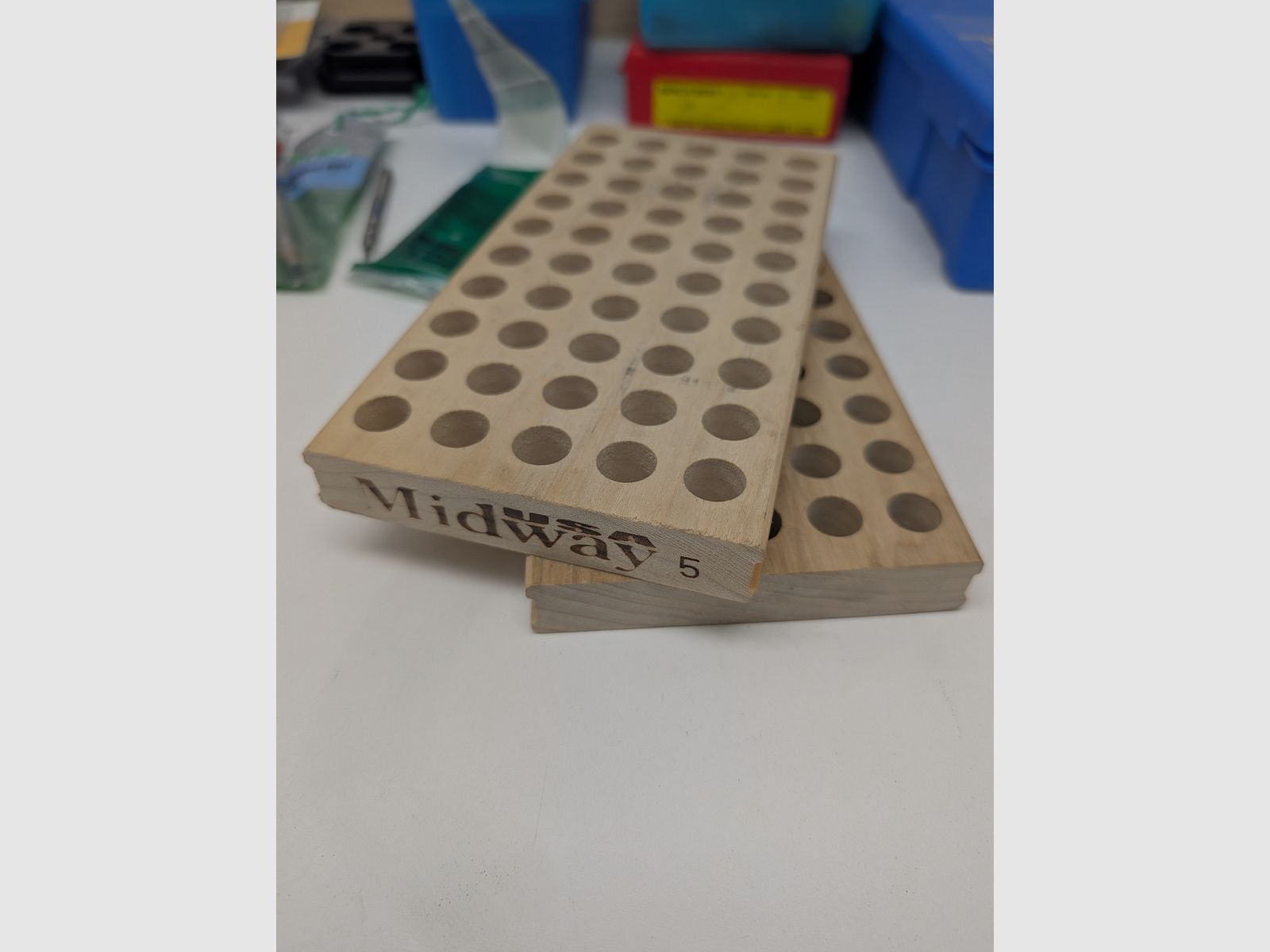 Conjunto recarga y accesorios Hornady, RCBS Dillon MTM y más.