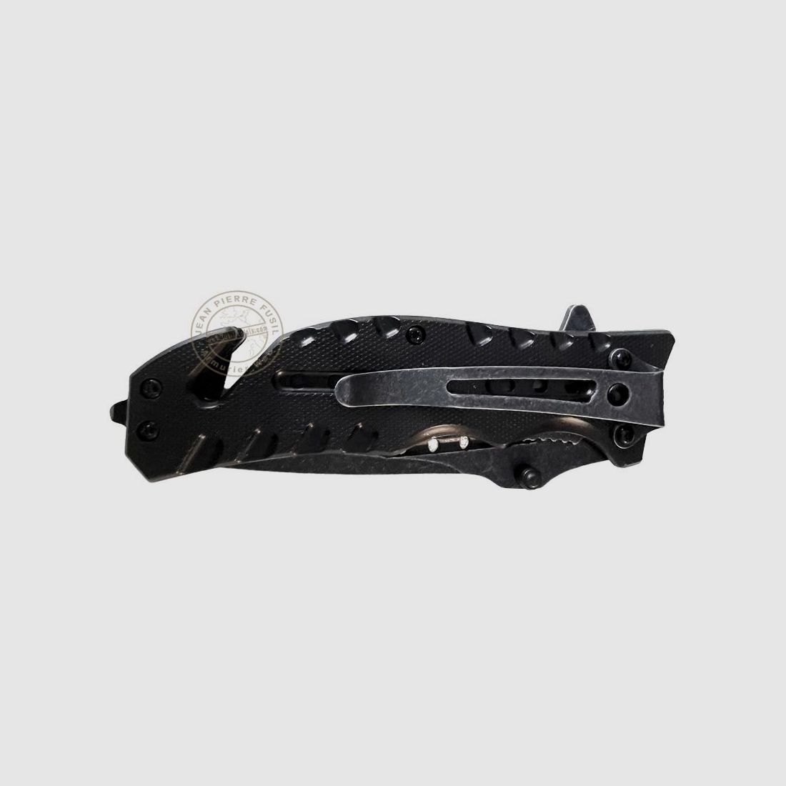 Cuchillo de seguridad negro calavera, imagen 4 de 4