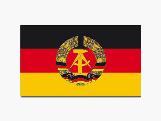 Diverse Flagge DDR