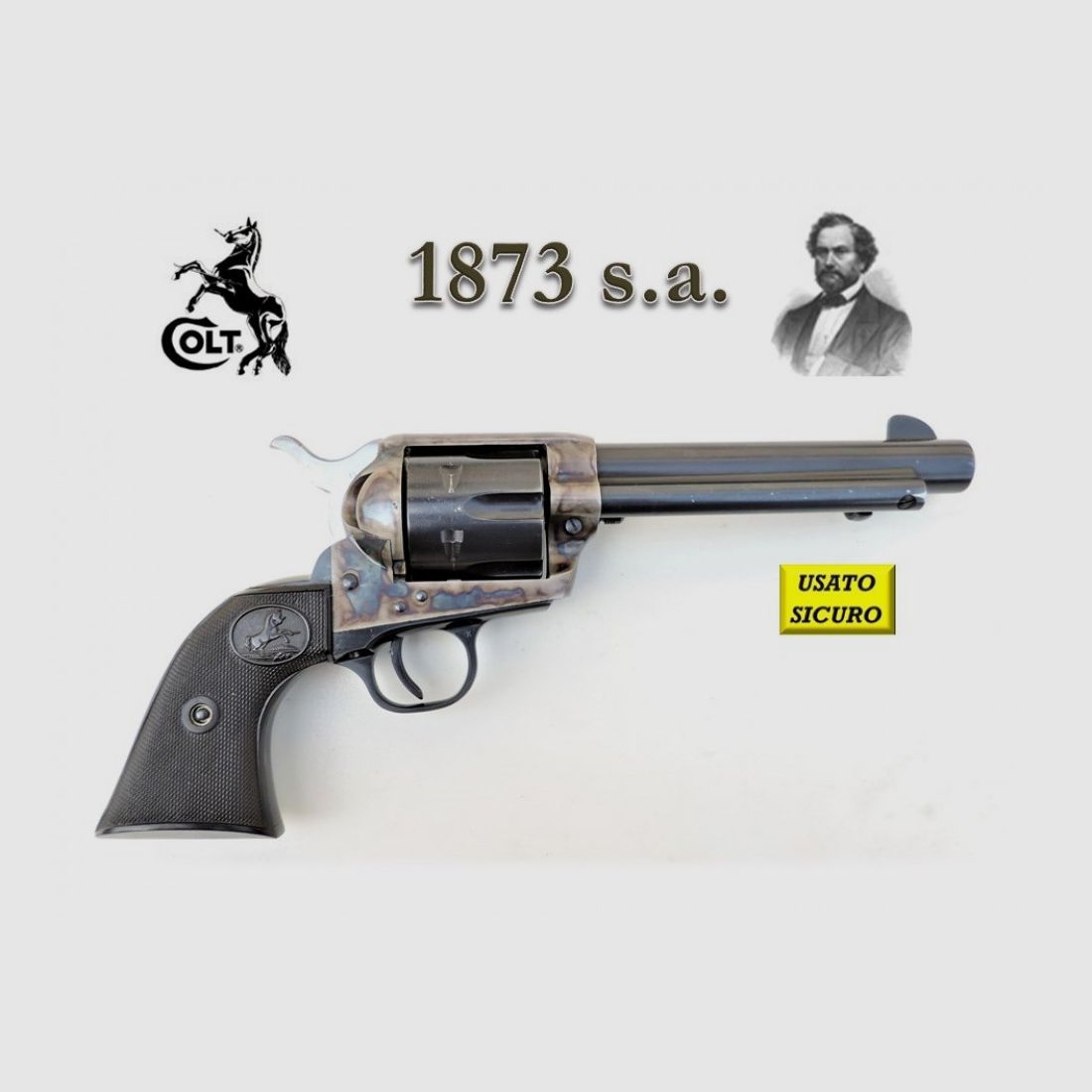 COLT 1873 Single Action Army gebraucht Kal.45 Long Colt R.16259