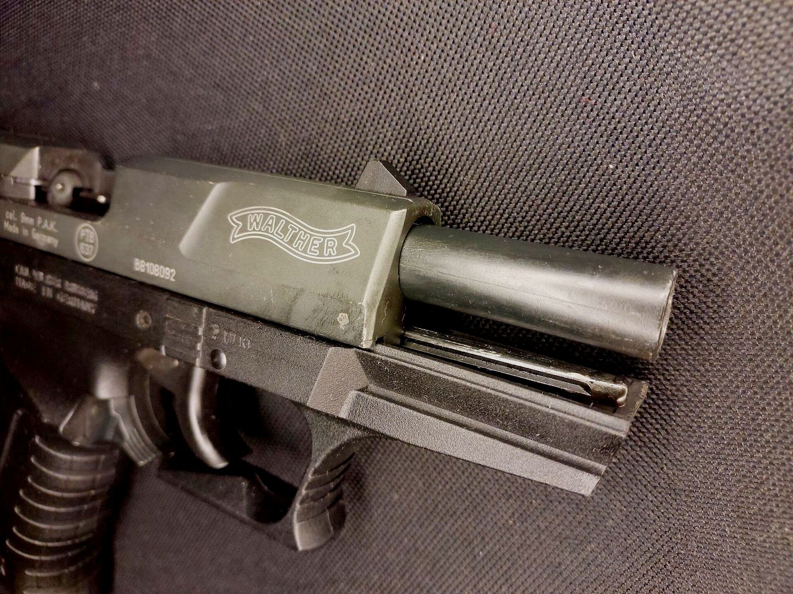 Walther P99 Schreckschuss Pistole 9mm P.A.K. (PTB 637)