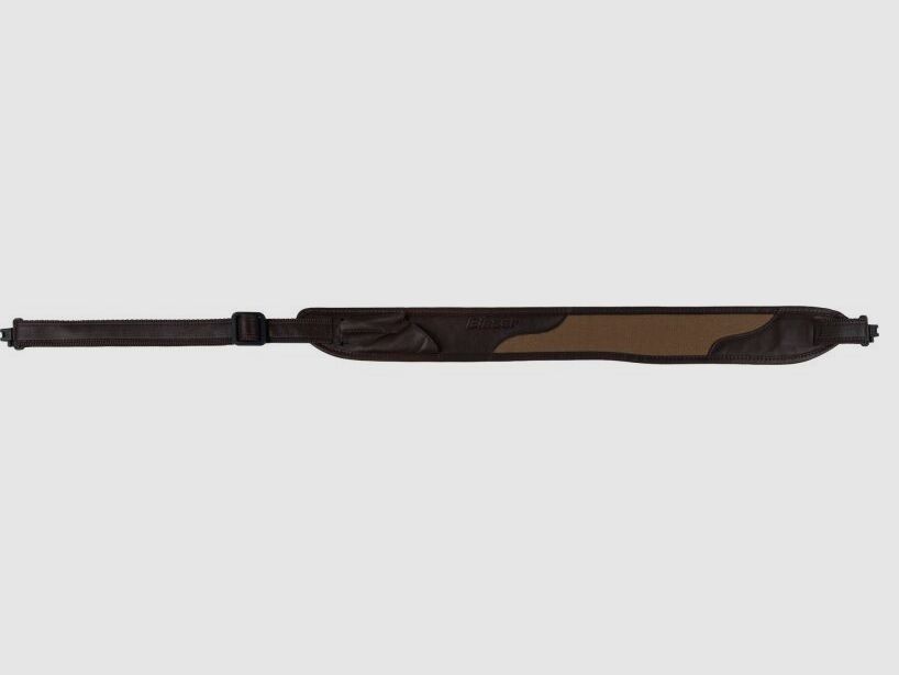 Blaser Gewehrriemen Canvas/Leder braun