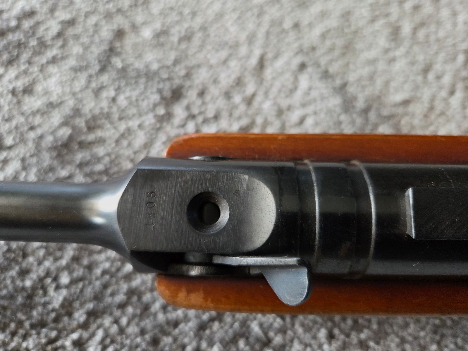 Haenel 3.112 DDR match rifle with diopter, Q1 year approx. 1964-66