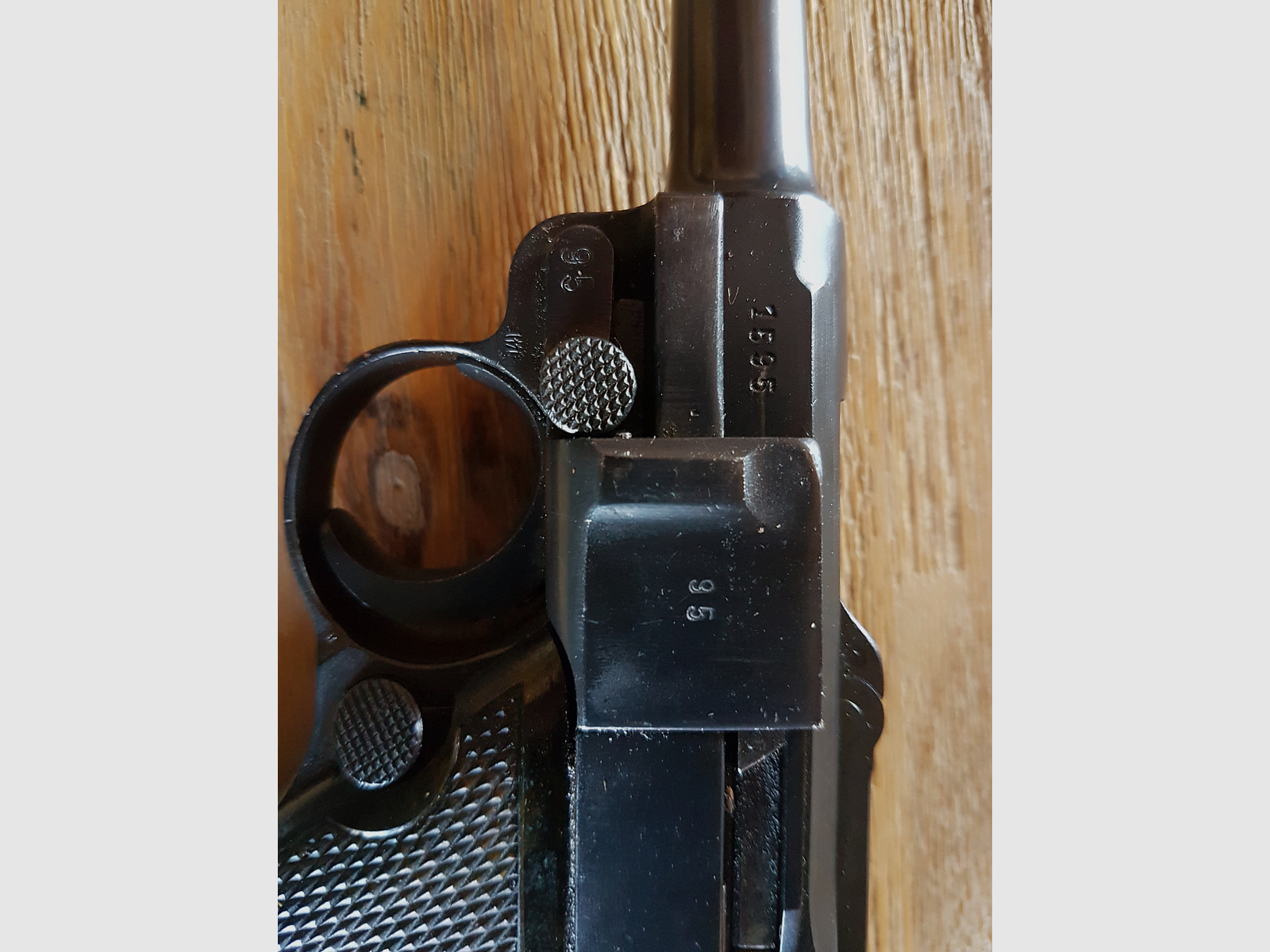 Selbstladepistole P08 VoPo 08 Polizeipistole Kaliber 9mm Luger nummerngleich Top Zustand!!