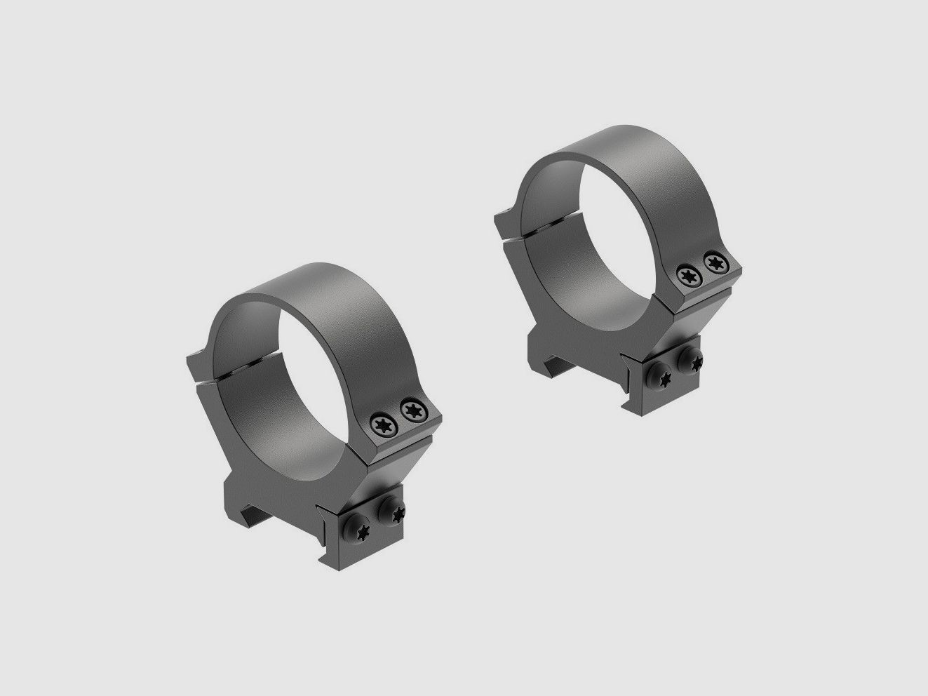 Montageringe für Leupold PRW2 - 34mm - Weaver - Mittel