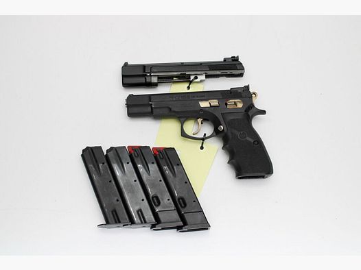 Pistolet CZ 85B Kal 9 Para w tym 2 Magazyny i System Zmiany Kadet .22lr z 9mmLuger .22lr