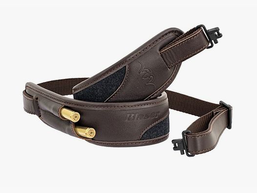 Blaser rifle sling loden/leather