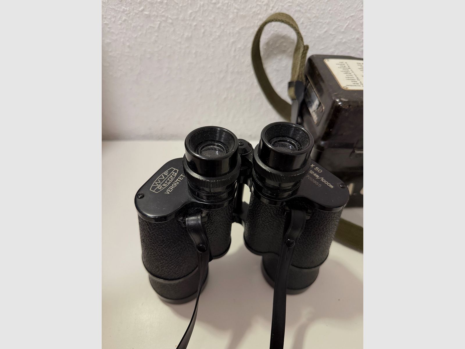 Vintage Fernglas WVF Record Sammlerzustand 