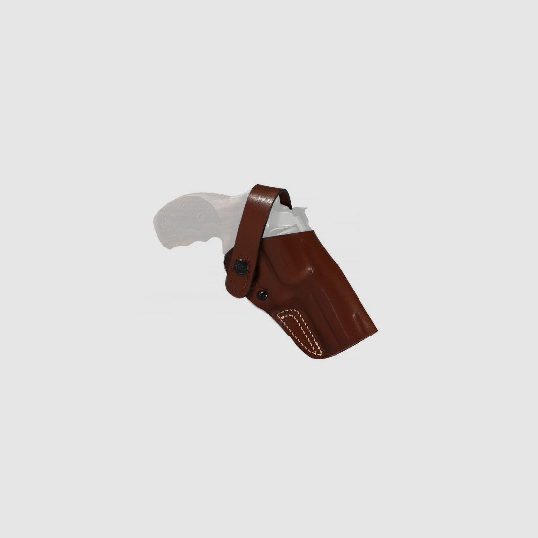 FALCO Revolver-Gürtelholster, Leder braun