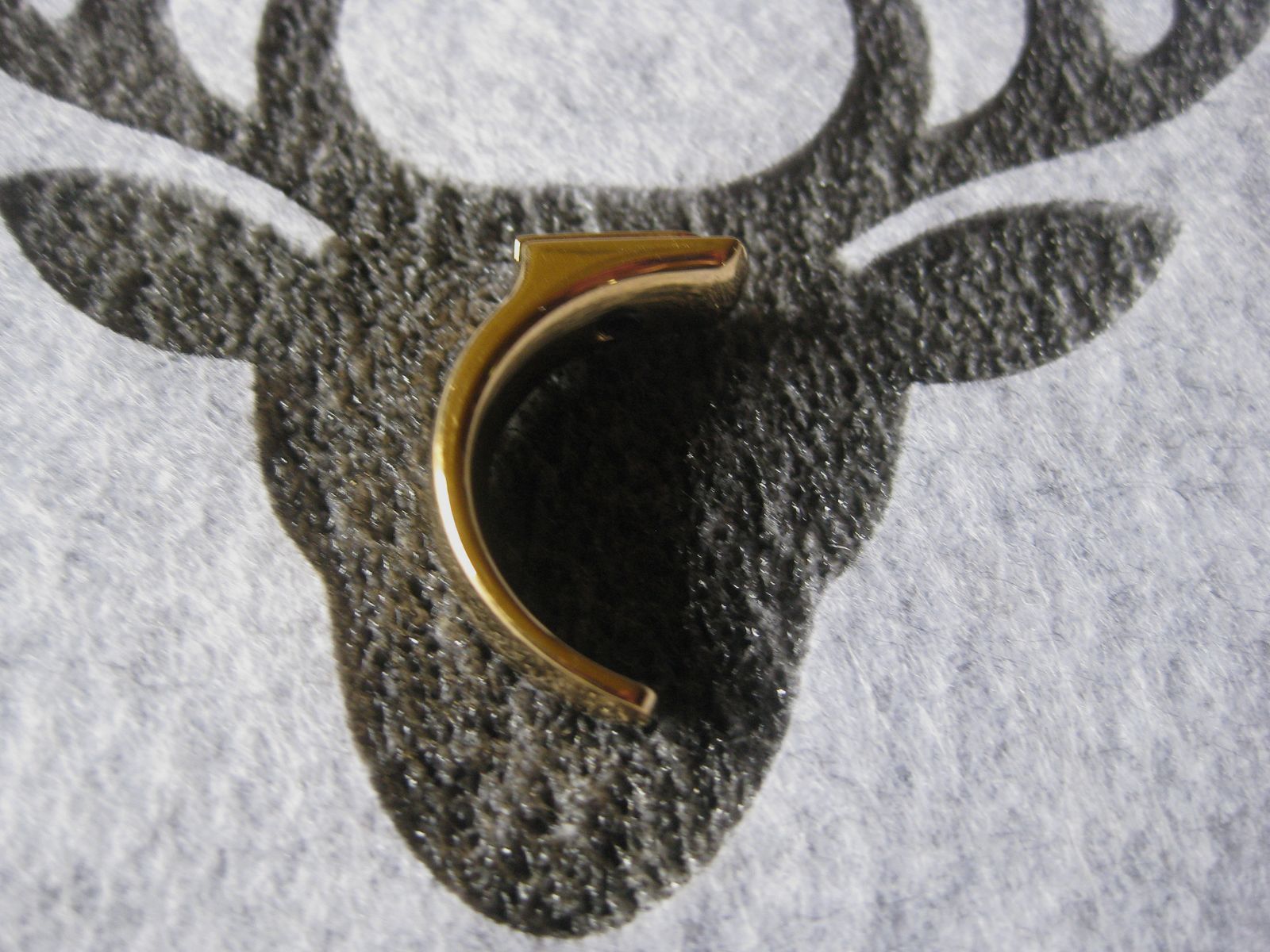 NEW ORIGINAL GOLD-COLORED TRIGGER LEVER for Blaser F3 !! NOT for F16 !!, image 3 of 3