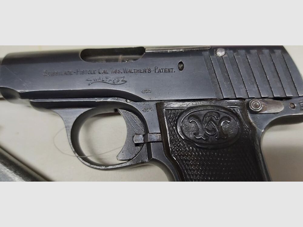 Carl Walther Waffenfabrik Zella St. Blasii Model 4