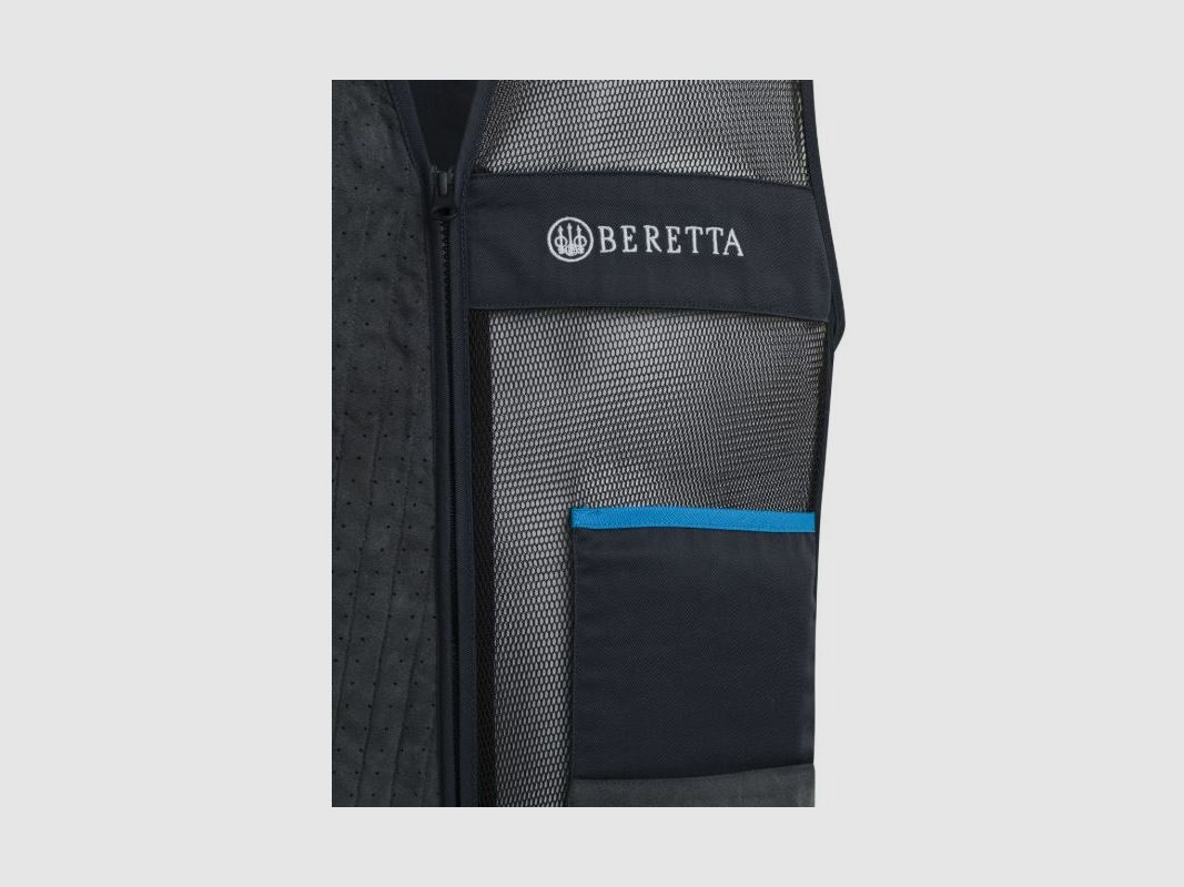 Beretta Schietvest Rechts Uniform Pro 20.20 Blauw en Zwart Art. GT761 T1553 096C BERETTA, afbeelding 3 van 5
