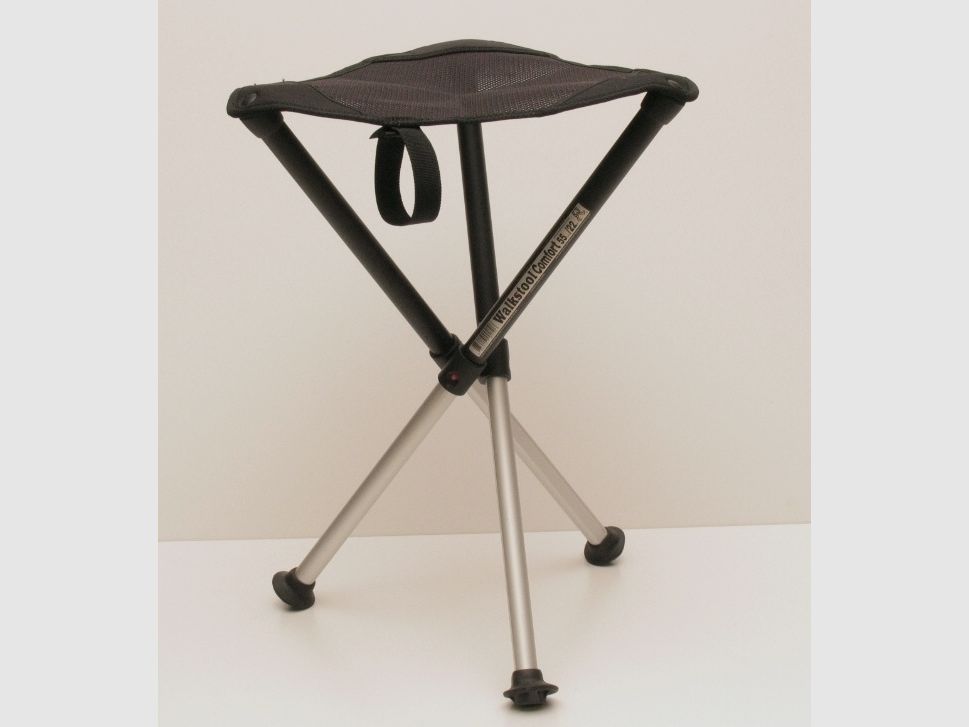 Ansitzstuhl-Walkstool 65cm Dreibein Alu