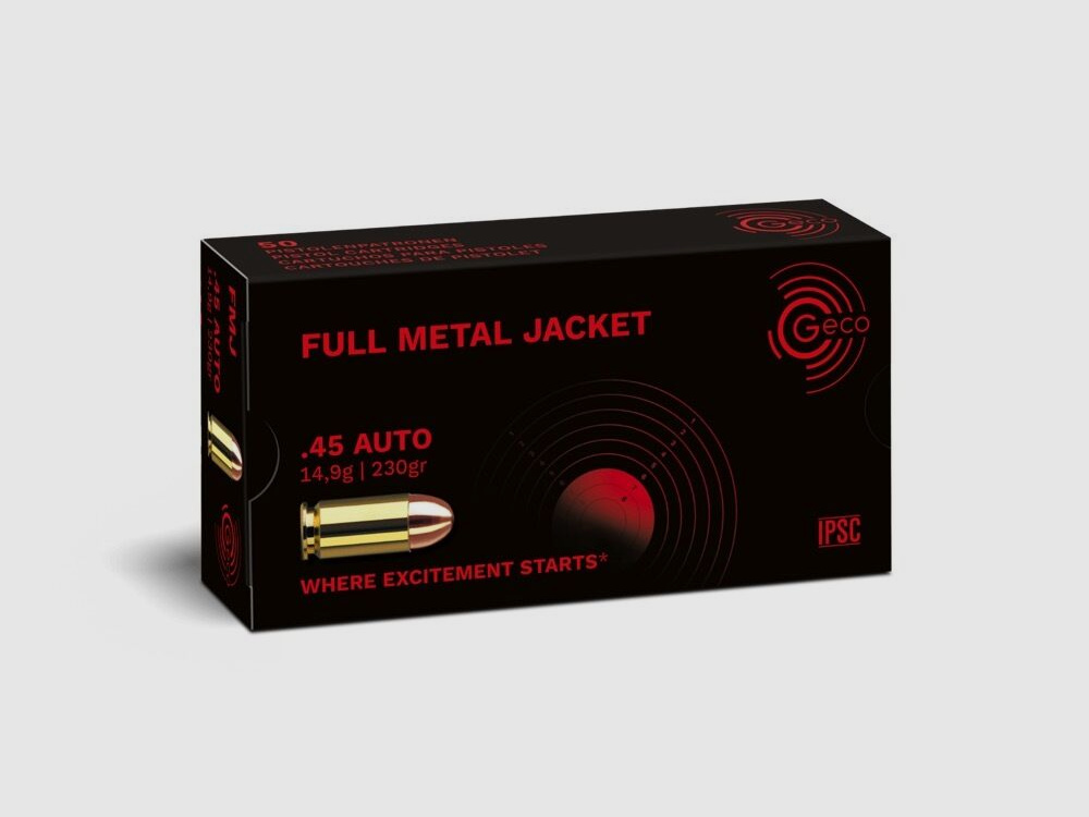 Geco	 GECO FMJ 14,9 g .45ACP