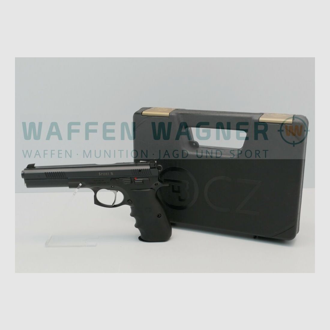 CZ 75 Sport II, getunt, 6 Zoll SA Abzug