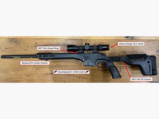 MDT - Bergara - Wapenhandel Bramm B14 / HNT 26 Bergjacht Ultraleicht