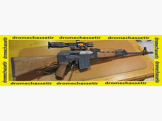 Carabine Zastava M76 avec lunette d&rsquo;origine, cal 8x57JS, bon etat