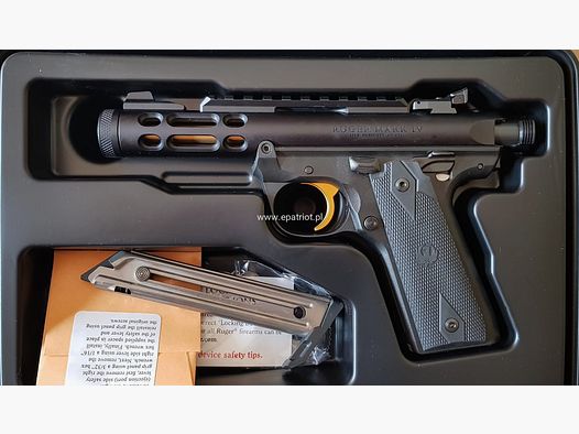 Pistolet Ruger Mark IV 22/45 Lite Black/Gold 43927