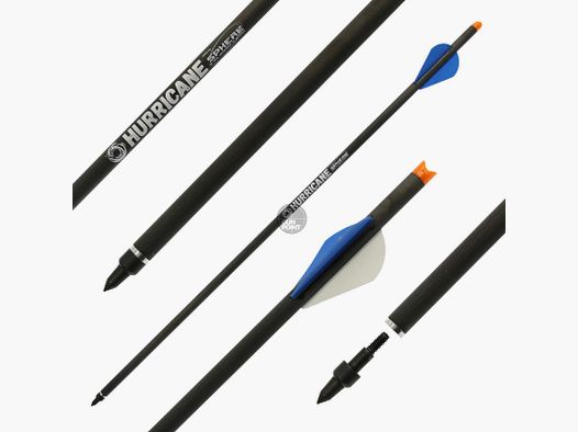[Vorteilspack] Armbrustbolzen | SPHERE Hurricane - Carbon - 20 Zoll - 24 Stück