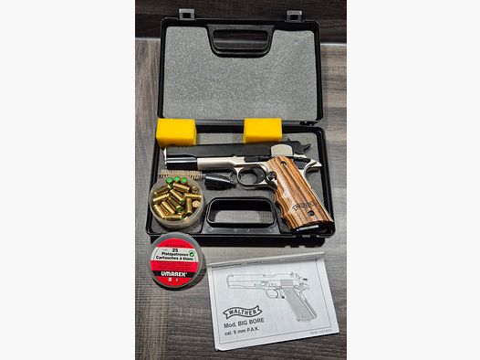 Walther Big Bore, blank firing pistol 9mm PAK ***NEW*** VB