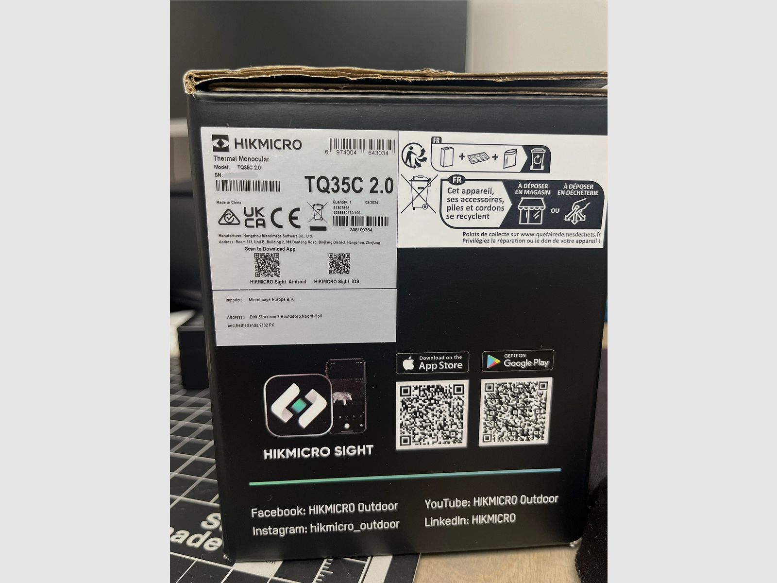 HIKMICRO Thunder TQ35C 2.0 Neuwertig VHB: 1.829€