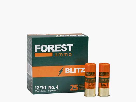 Forest Ammo Blitz HV 3,0mm 36g - 25 pz