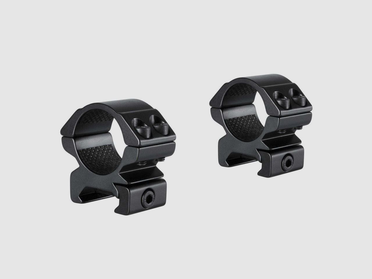 Match mount 22mm low saddle height 1 inch ring diameter