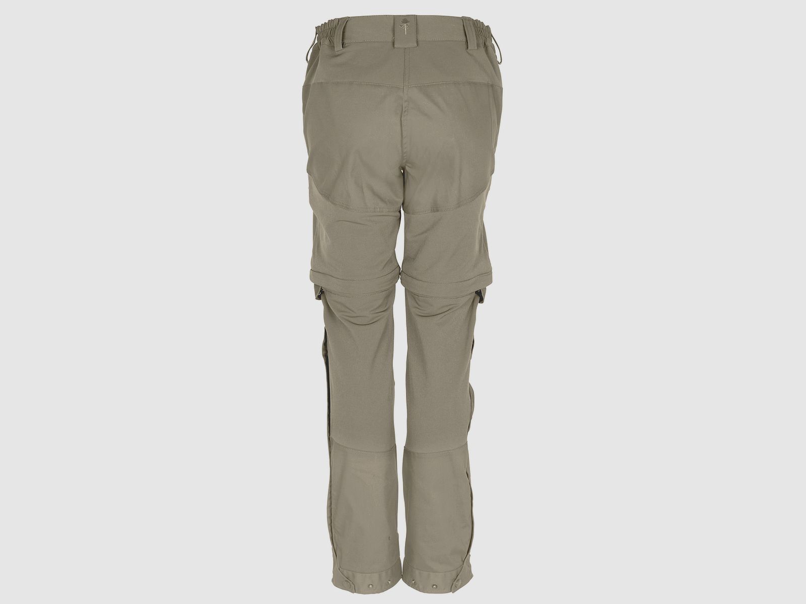 Pinewood Finnveden Hybrid Zip Off Hose für Damen L Khaki, Bild 2 von 2