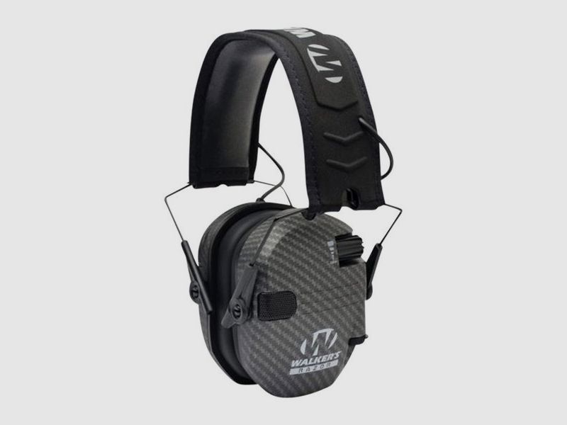 WALKERS GAME EAR RAZOR SLIM ELECTRONIC MUFFS, CARBON