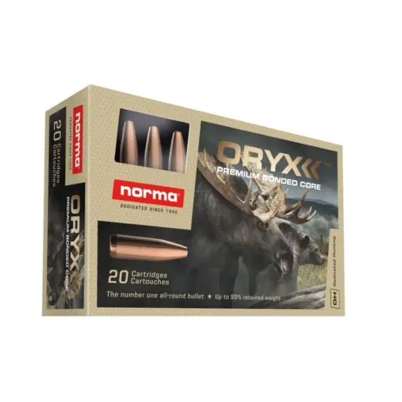 Balles 222 Rem Norma - Oryx - 55 grains