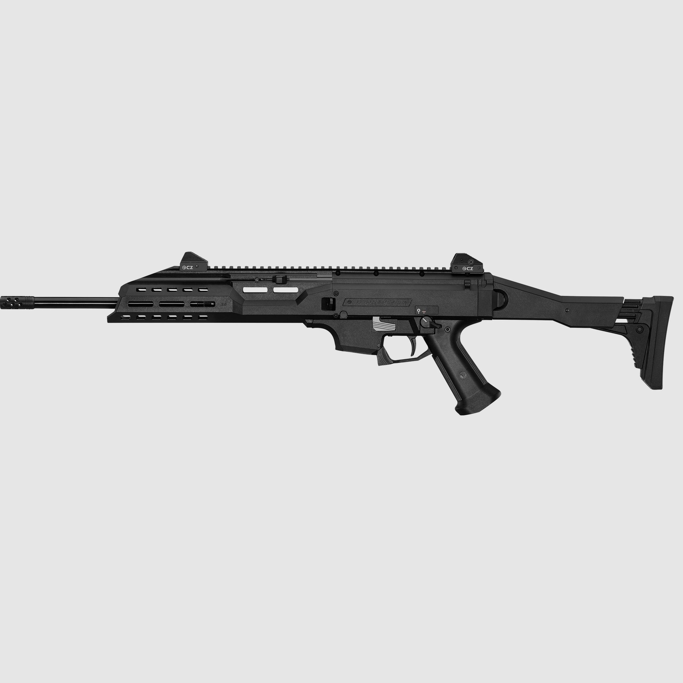 CZ self-loading rifle .22 lfB Scorpion Evo 3 S1 carbine with compensator 1/2×28 UNEF
