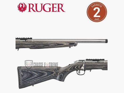 Carabine RUGER American Rimfire Target Inox 46cm