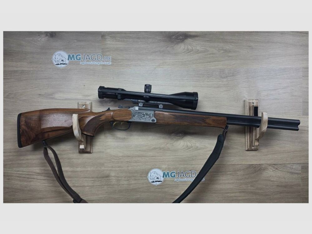 Blaser 97 Bockbüchsflinte mit Wechselsystem BDB 12/76;.308Win