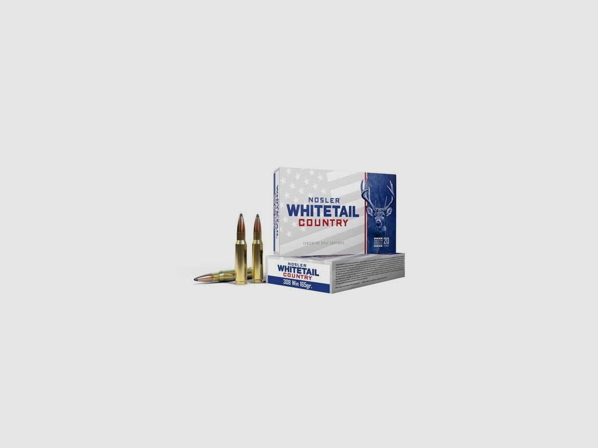 NOSLER Whitetail Country Solid Base Munition, Bild 3 von 7