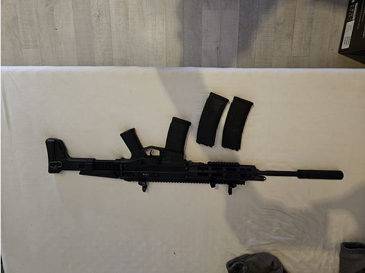 Wei-ETech MSK Open-Bolt Gas-Blow-Back 6mm BB schwarz