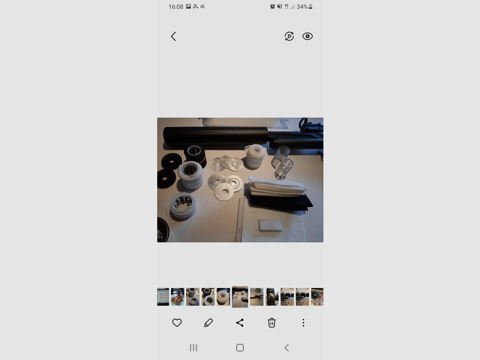 Silenzatore per Huben GK1