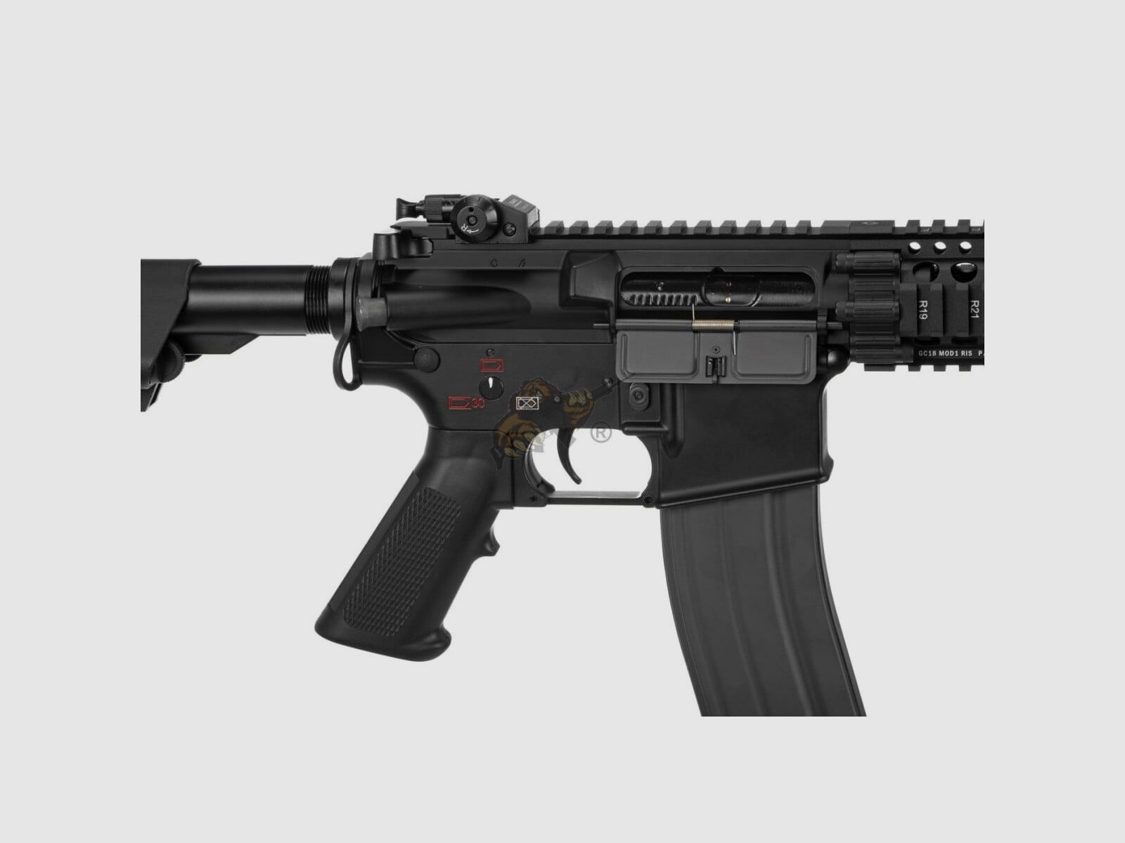 G&G GC18 MOD1 mit ETU in Schwarz Airsoft S-AEG frei ab 18
