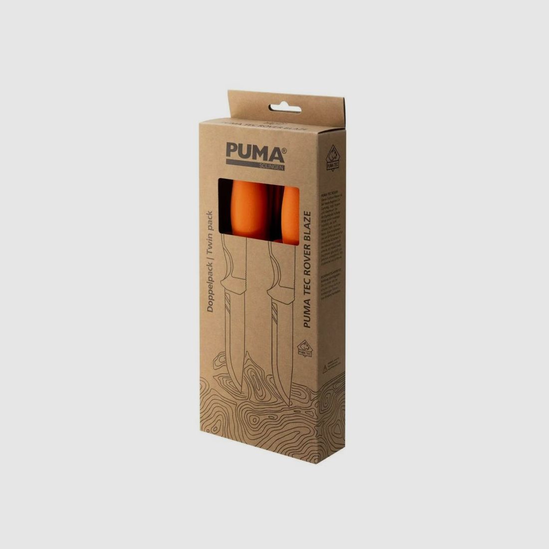 Puma Messer Rover Blaze orange (durchgehende Klinge), Bild 12 von 12