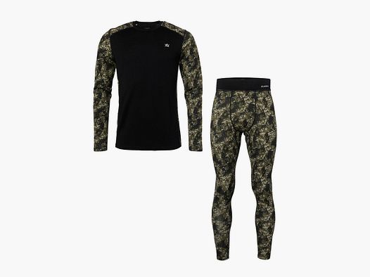 Alaska 1795 Merino Unterwäsche-Set Herren Blindtech Forest 4XL
