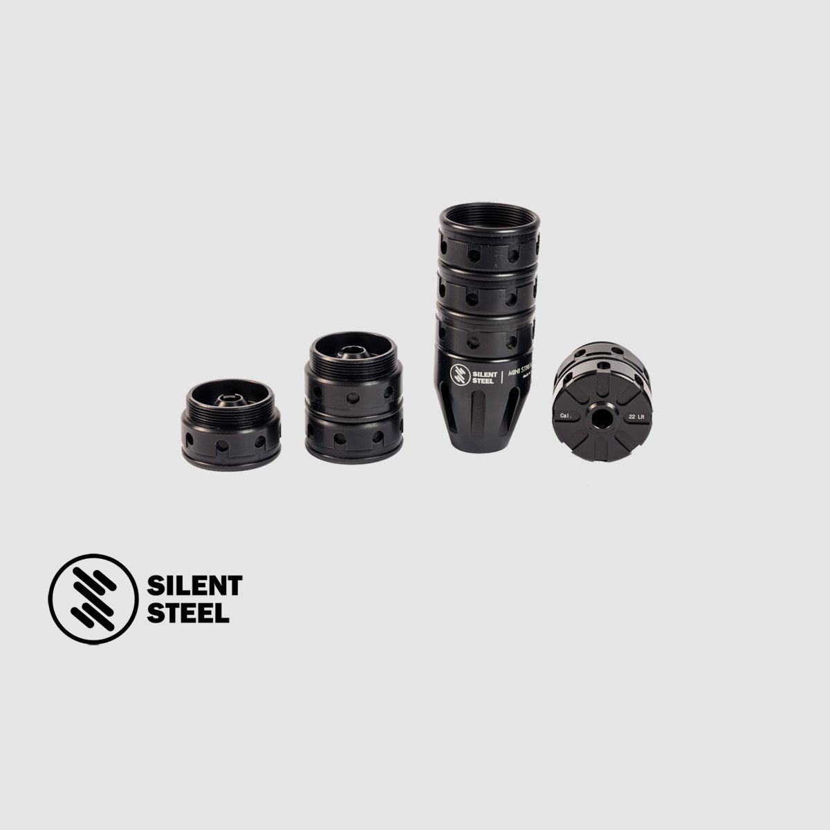SILENT STEEL Mini Streamer .22lr 1/2-28 UNEF, Bild 2 von 2