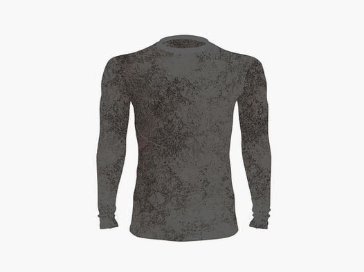 DED Competition Maglietta Compressione a Maniche Lunghe - Grigio, Colore: Grigio, taglia: S, Tipo di abbigliamento: Bambini