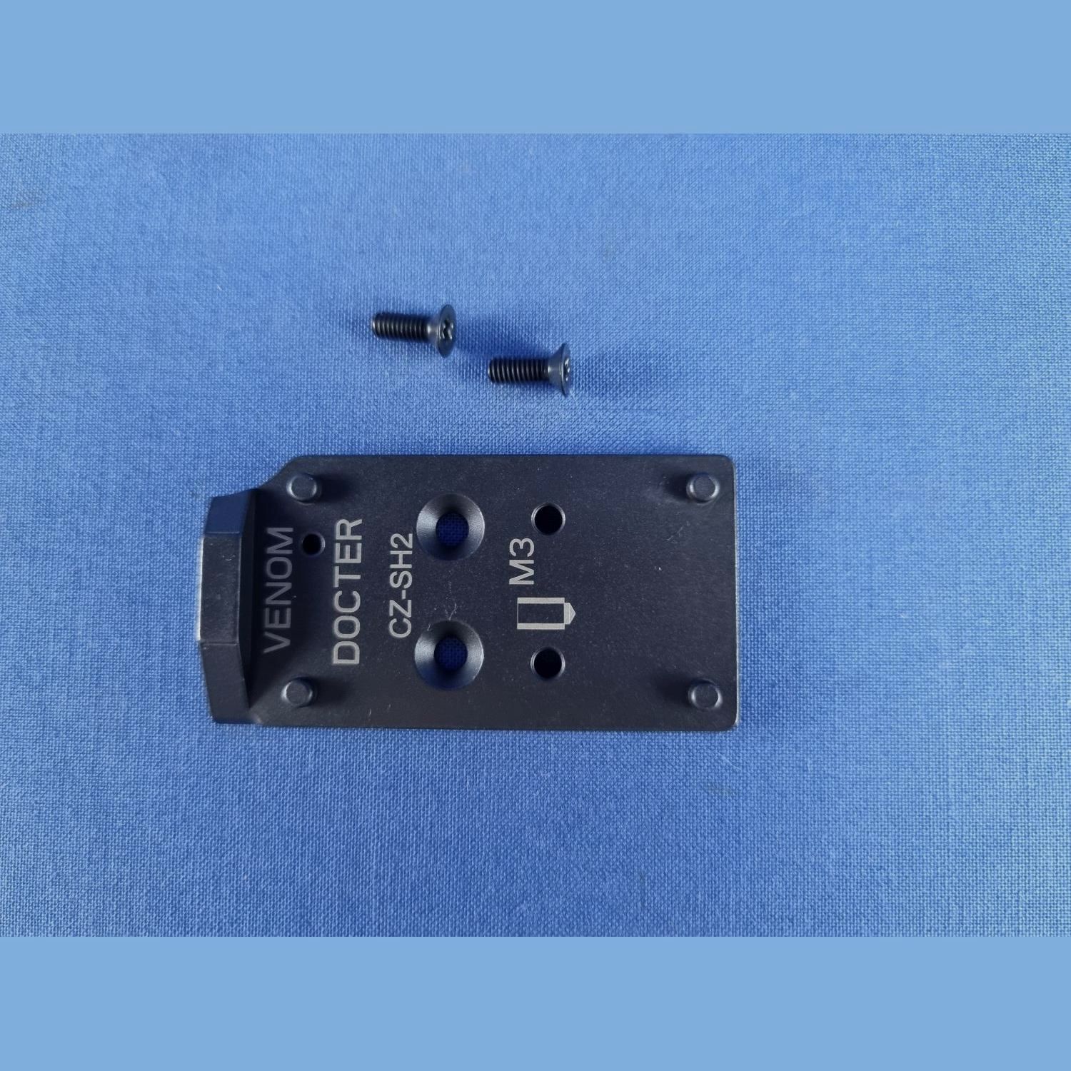 CZ Shadow 2 Optic Ready Interface Mount – Vortex Venom/ Docter, image 1 sur 3