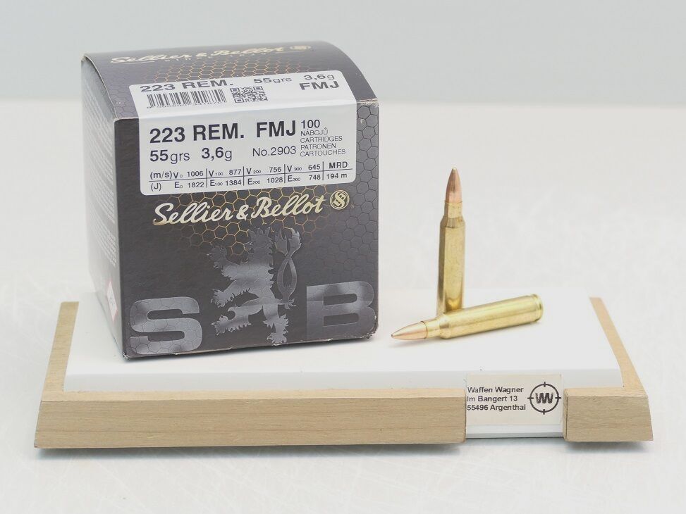 Sellier&Bellot FMJ 55grs. 100St.