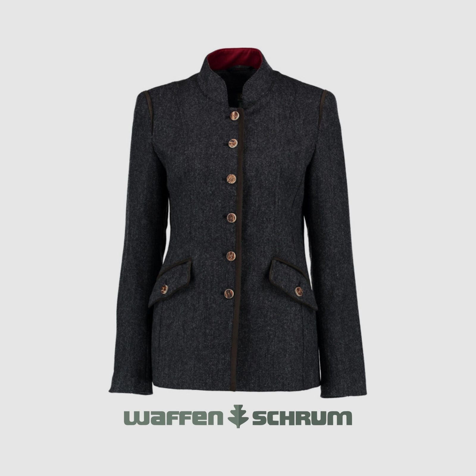 OS Trachten Blazer mit Pattentaschen